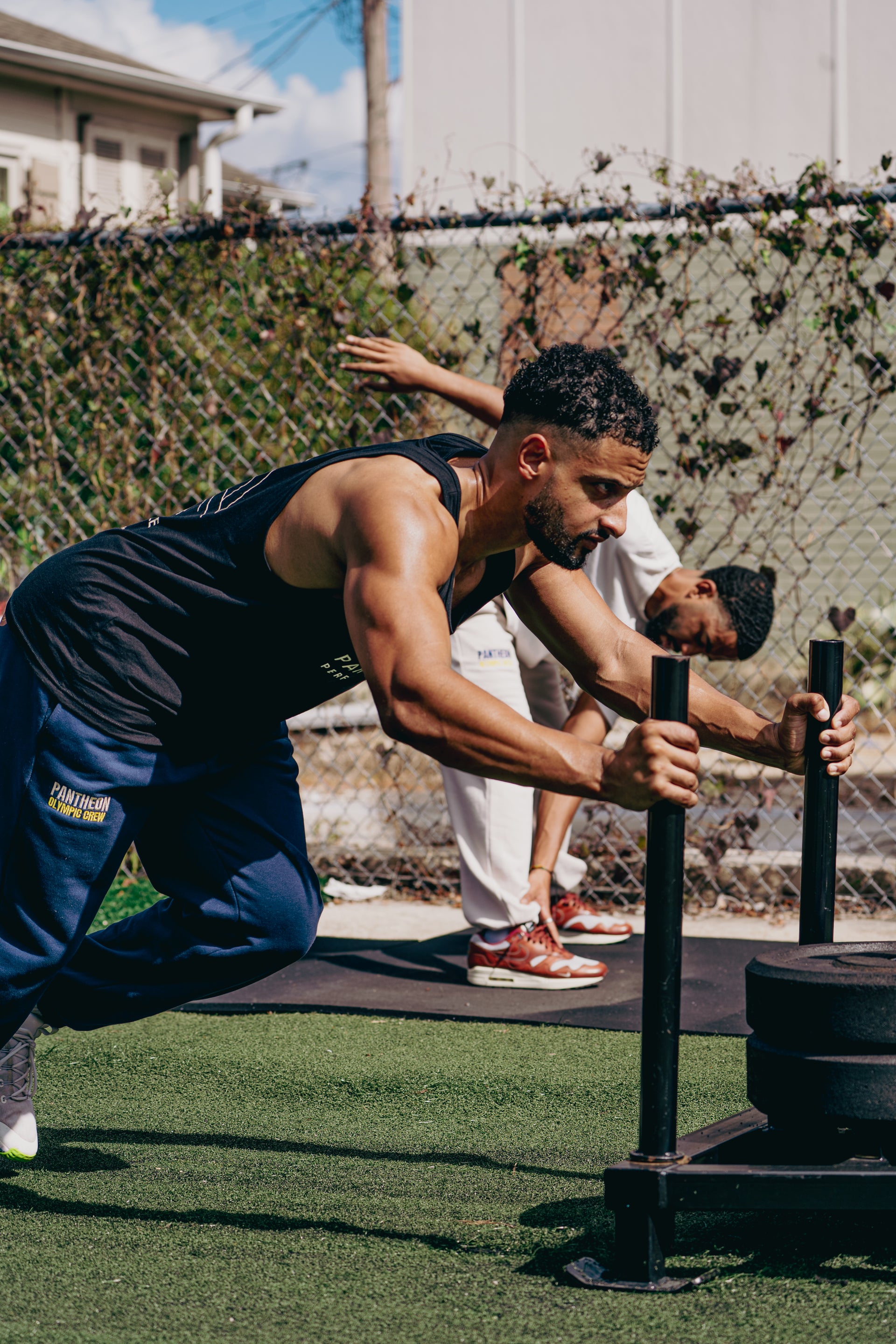 Olympic Crew Sweatpant — Navy